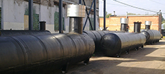 Газгольдер, емкость для изобутана ЯРОСЛАВЛЬ